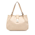Fendi Zucchino Spalmati Chiusura Tote