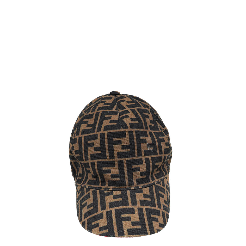 Fendi Tobacco FF Zucca Baseball Hat