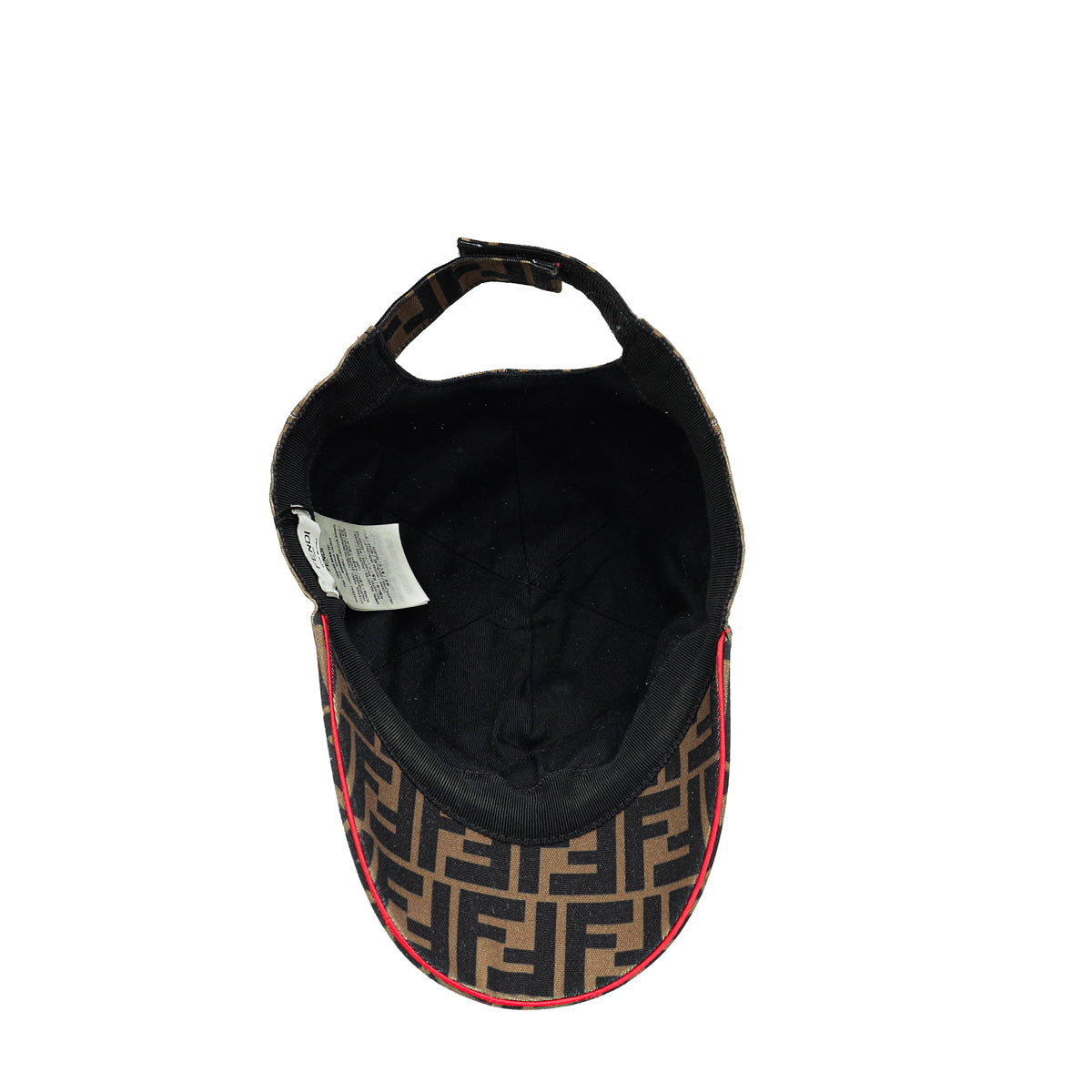 Fendi Tobacco FF Zucca Baseball Hat