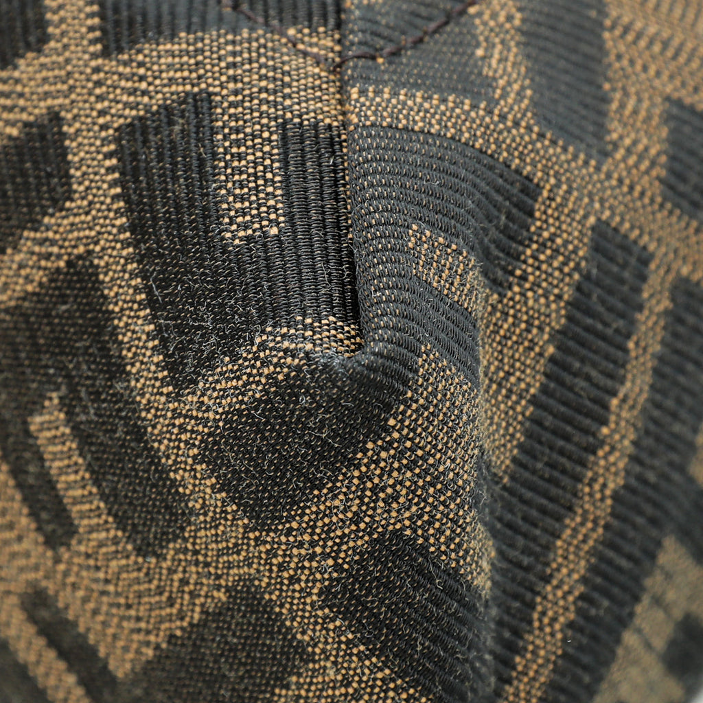 Fendi Tobacco Zucca Baguette Maxi Flap Bag