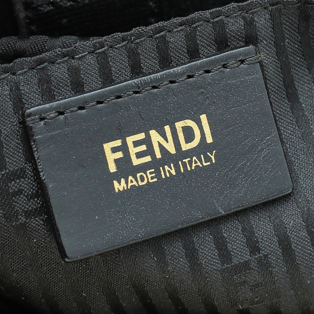 Fendi Black 2 Jours Bag W/P.S Initials