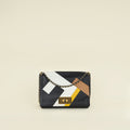 Fendi Multicolor Claudia Flap Large Shoulder Bag