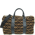 Fendi Bicolor Shearling Duffle Bag