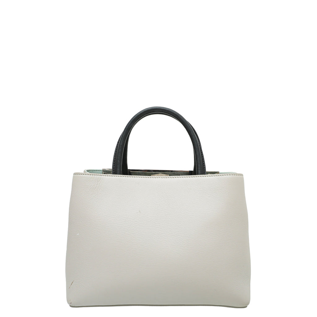 Fendi Greish Beige 2 Jours Monster Mirror Petite Bag