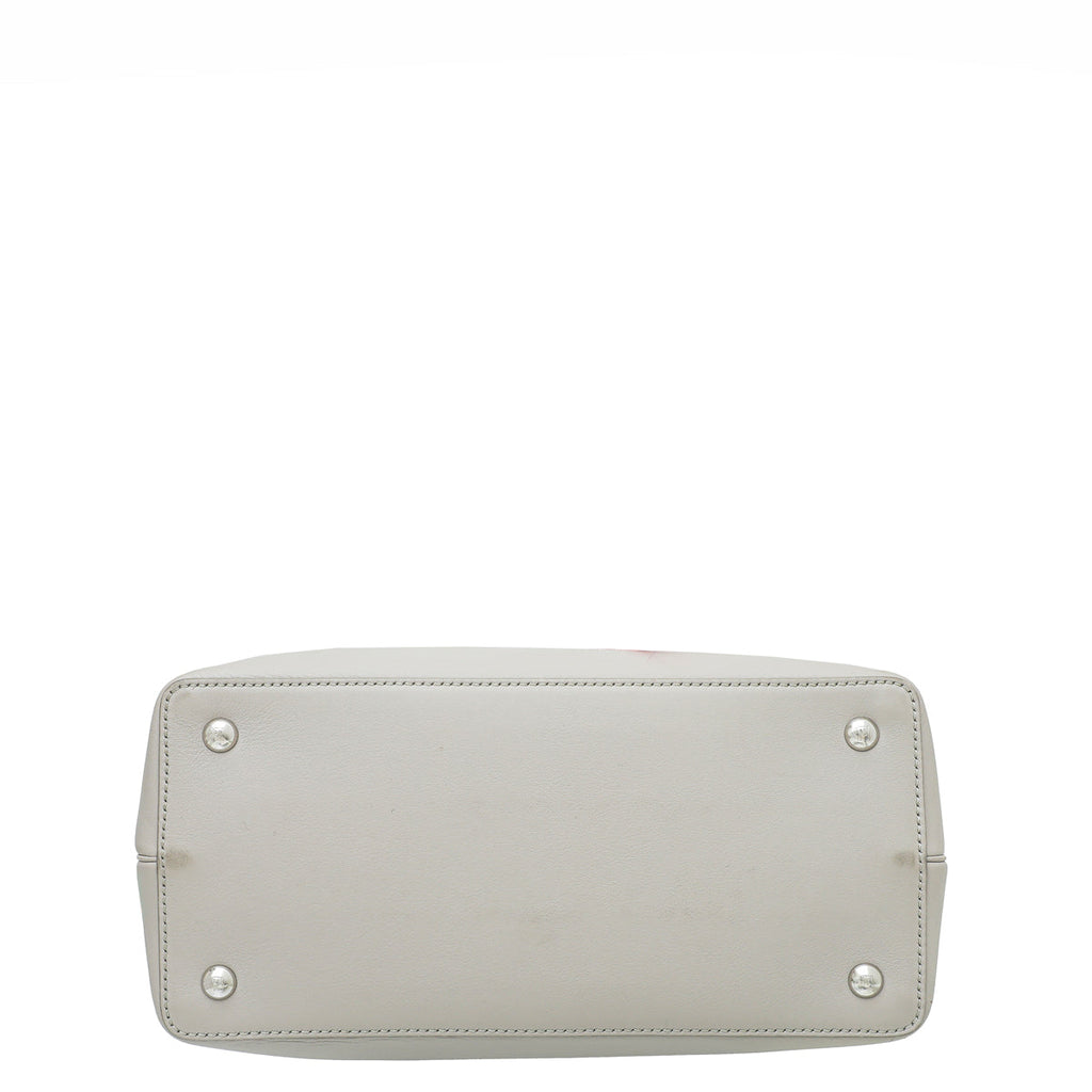 Fendi Greish Beige 2 Jours Monster Mirror Petite Bag