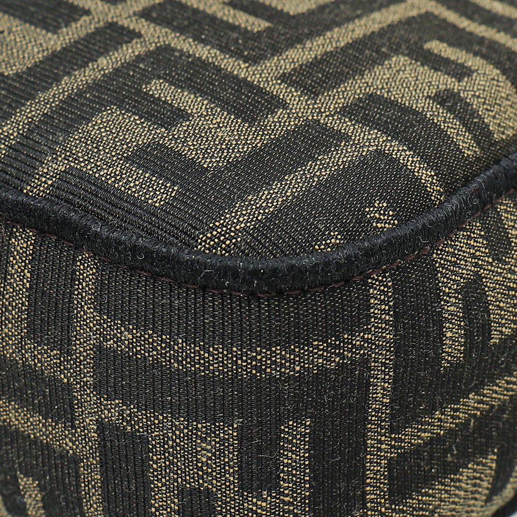 Fendi Tobacco FF Zucca Baguette Medium Bag