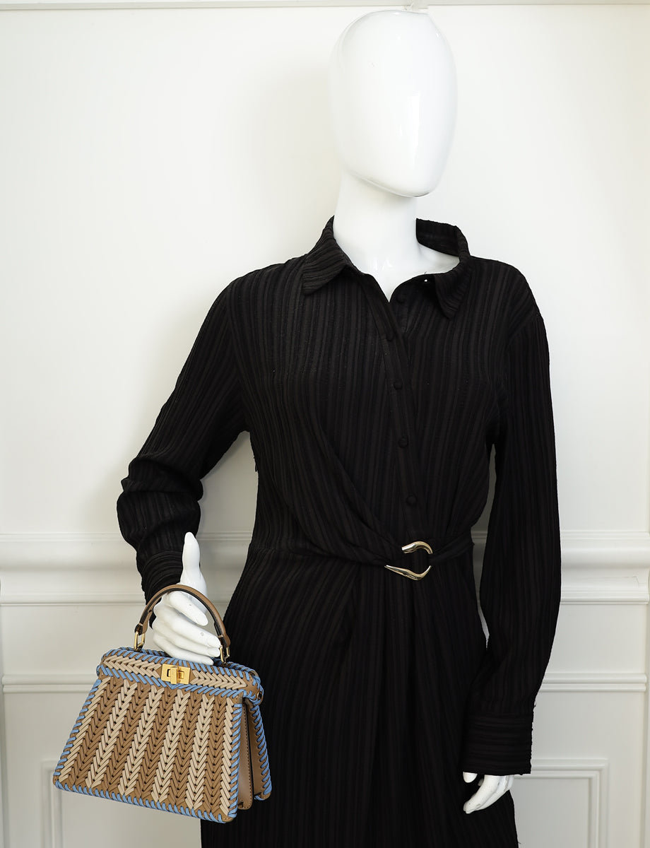 Fendi Multicolor Petite Peekaboo ISeeU Bag