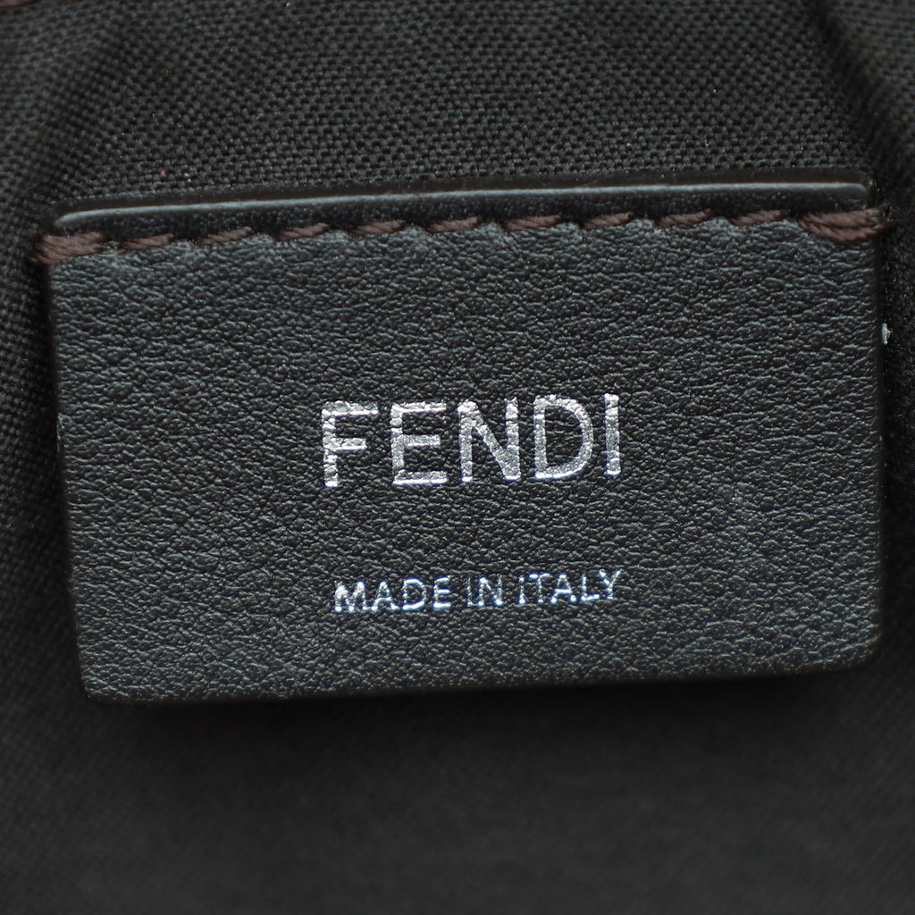 Fendi Blue Wavy Studded Tail By The Way Boston Bag
