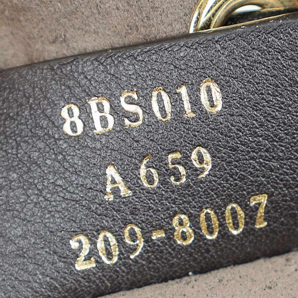 Fendi Bicolor Zucca Mon Tresor Mini Bucket Bag