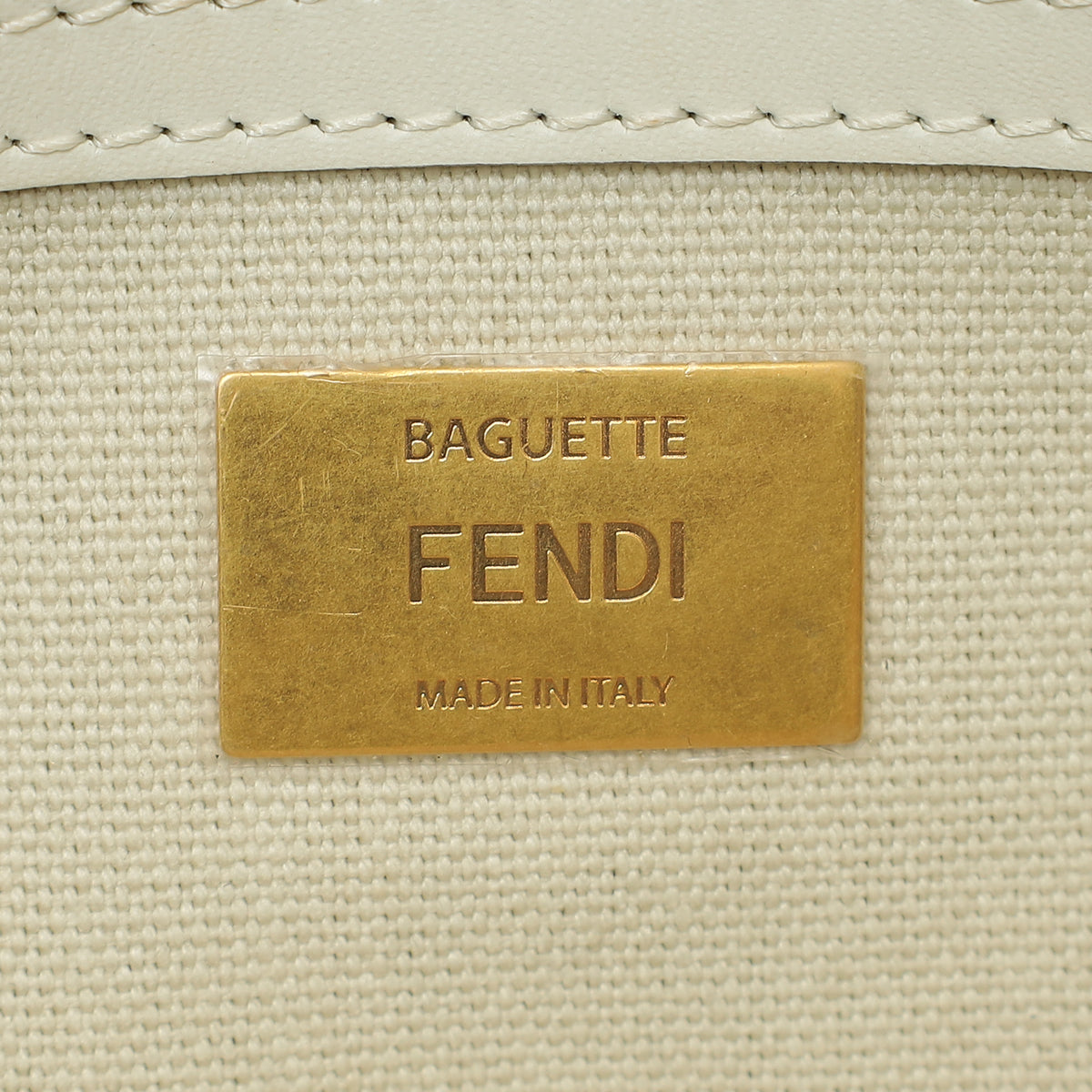 Fendi Bicolor Baguette Bag