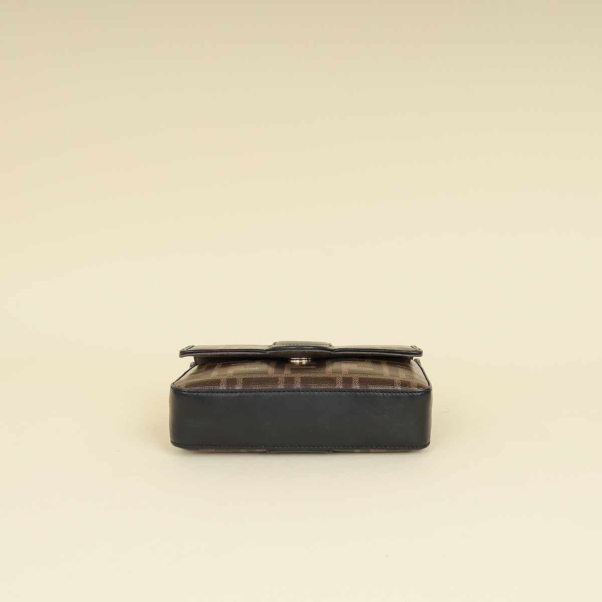 Fendi Bicolor FF 1974 Stamp Patch Flap Bag