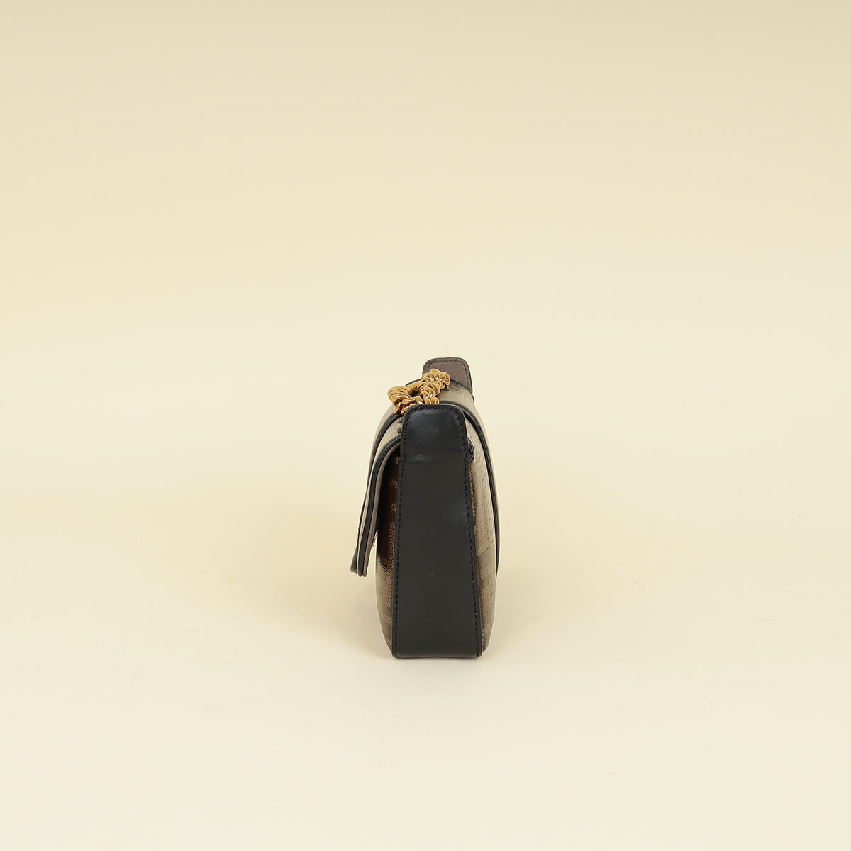 Fendi Bicolor FF 1974 Stamp Patch Flap Bag