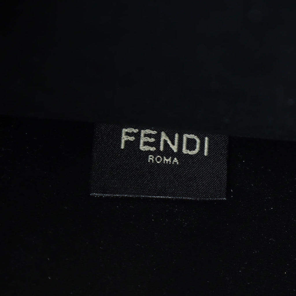 Fendi Black Sunshine Medium Shopping Tote Bag