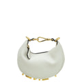 Fendi White Fendigraphy Nano Bag