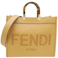 Fendi Beige Sunshine Medium Shopping Tote Bag