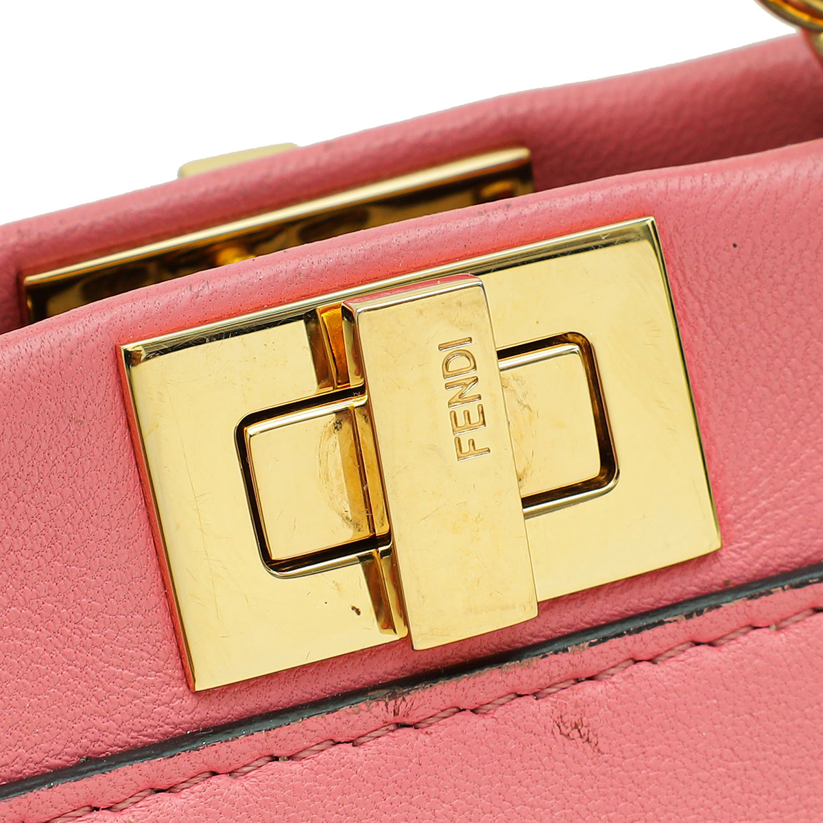 Fendi Pink Micro Peekaboo Bag