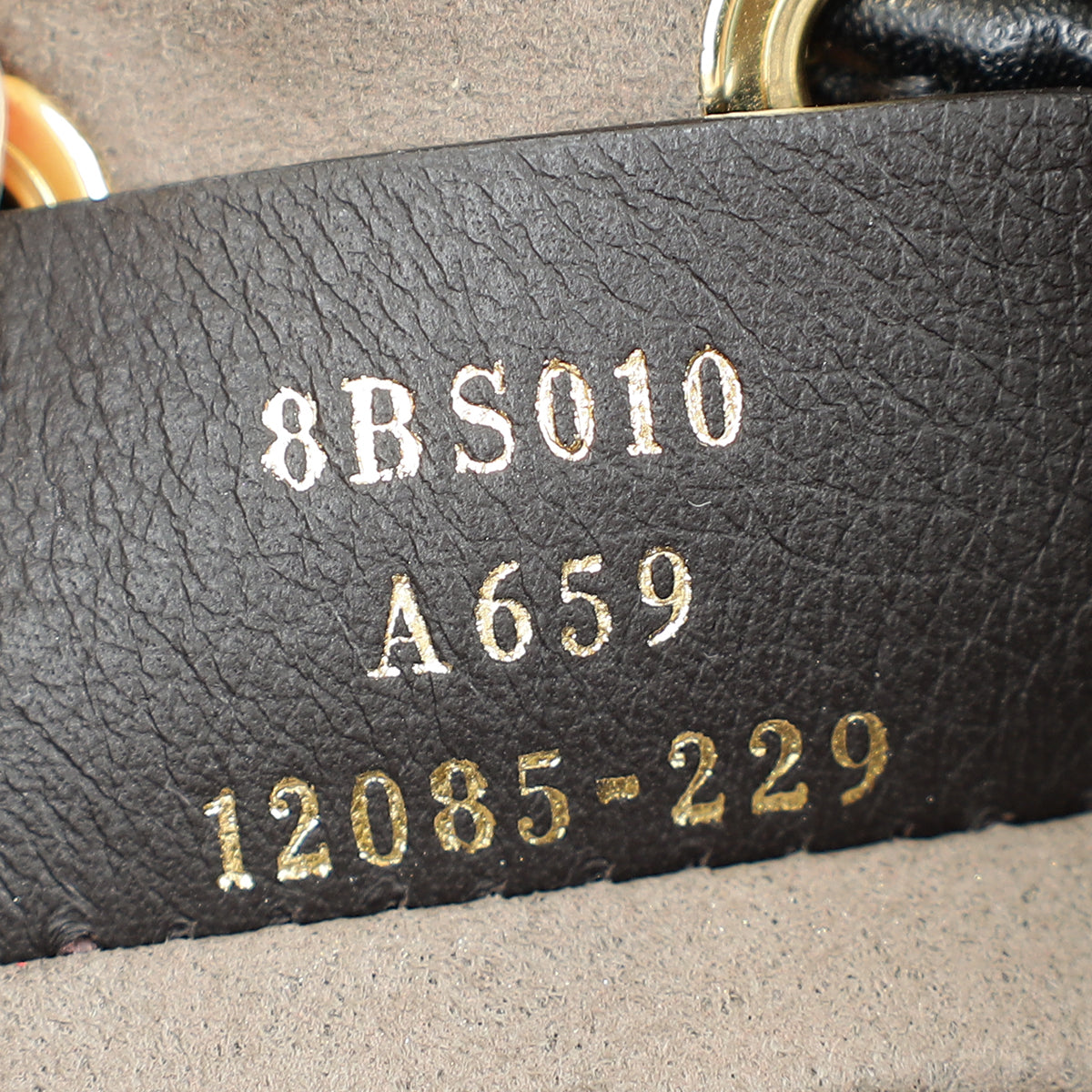 Fendi Bicolor FF Embossed Mon Tresor Mini Bucket Bag