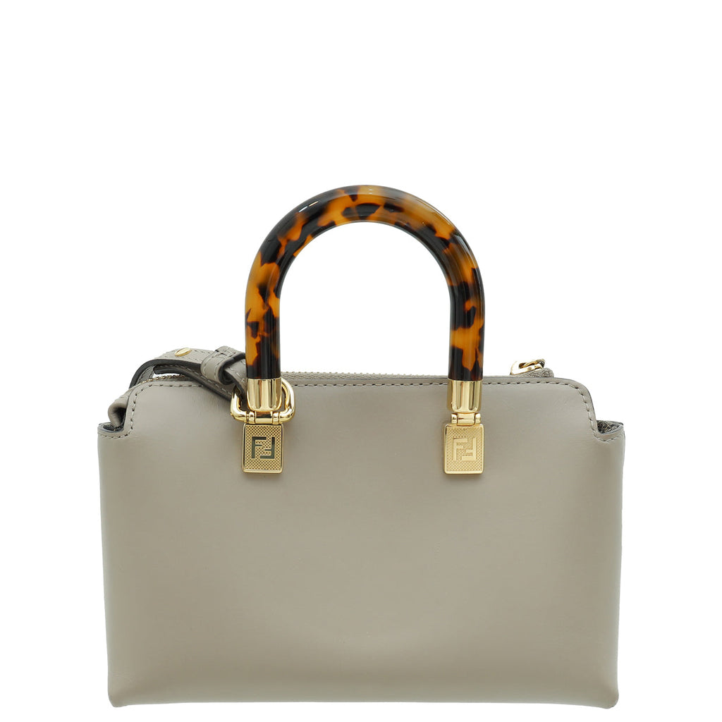 Fendi Beige By The Way Mini Boston Bag