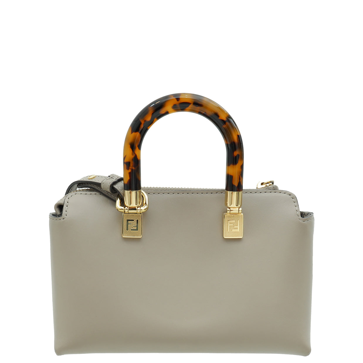 Fendi Beige By The Way Mini Boston Bag