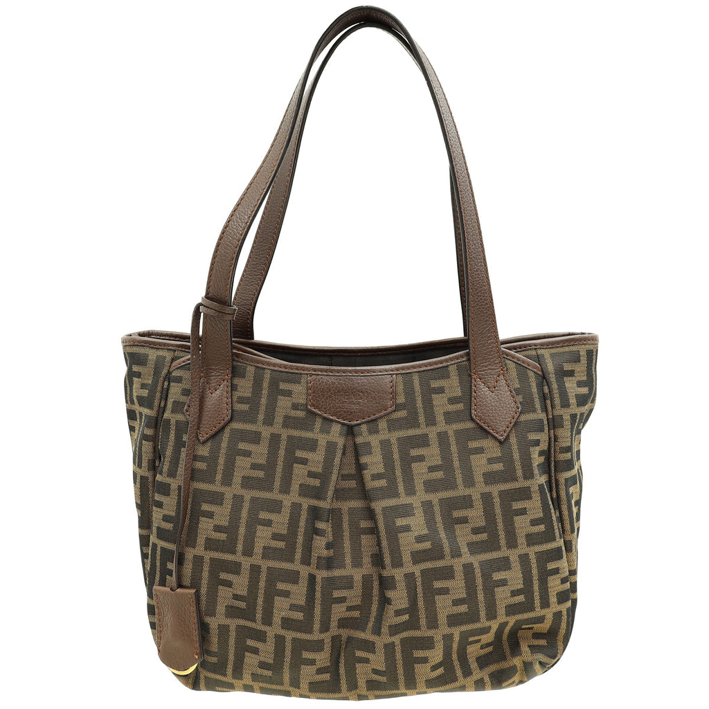 Fendi Tobacco FF Zucca Grand Shopping Bag