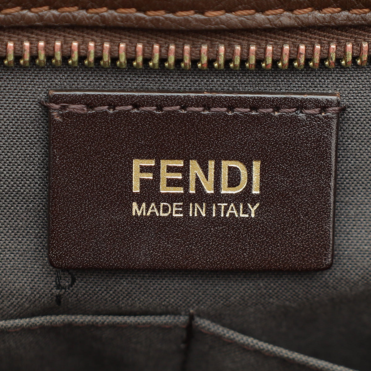 Fendi Tobacco FF Zucca Grand Shopping Bag
