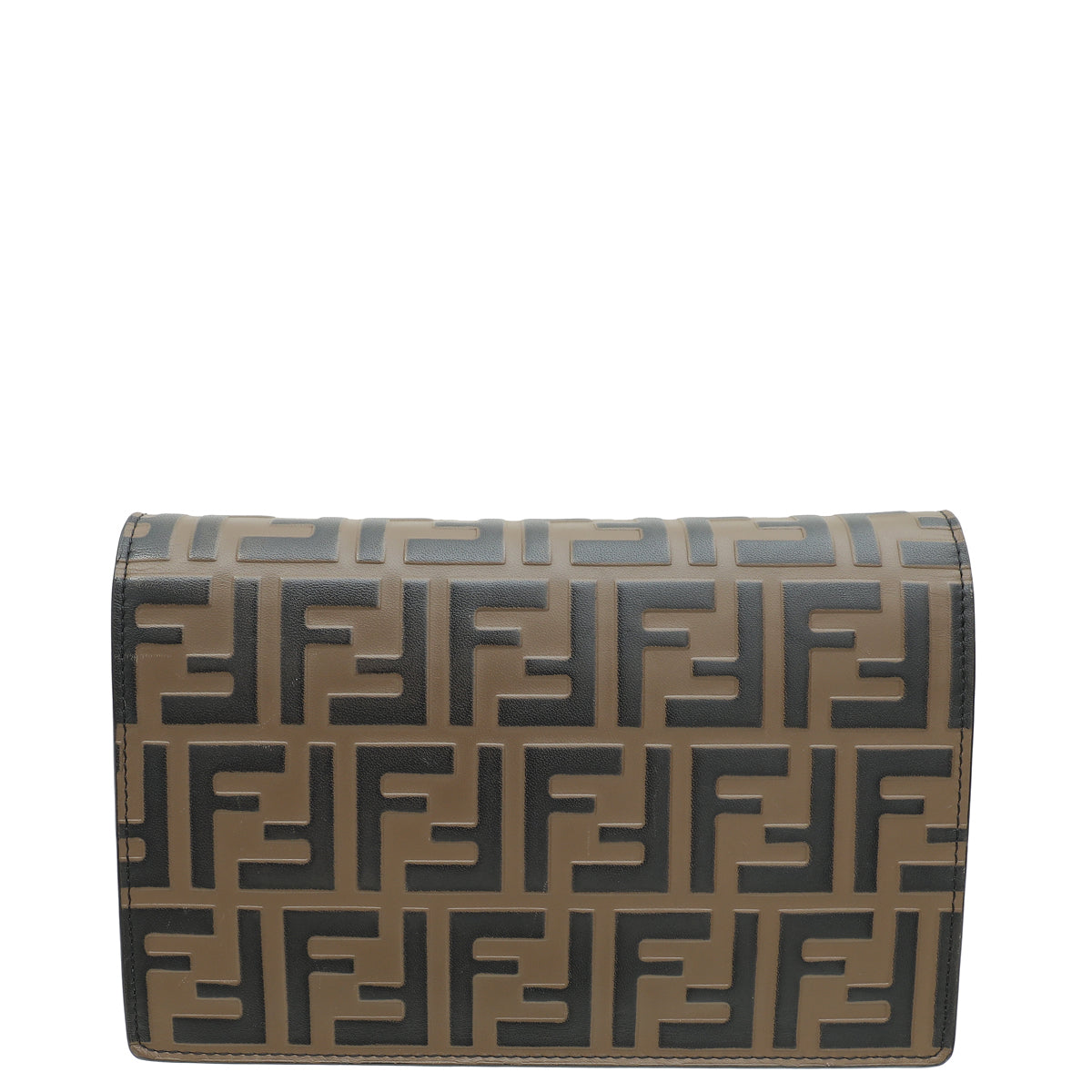 Fendi Tricolor Zucca Wallet On Chain