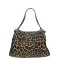 Fendi Bicolor Zucca Animal Chef Shopping Tote Medium Bag
