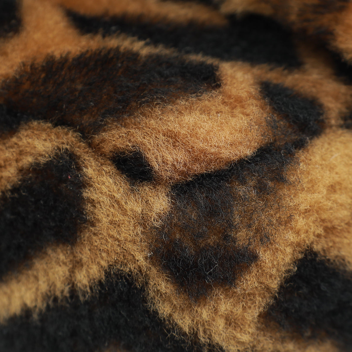 Fendi Brown FF Baguette Mini Sheepskin Fur Shoulder Bag