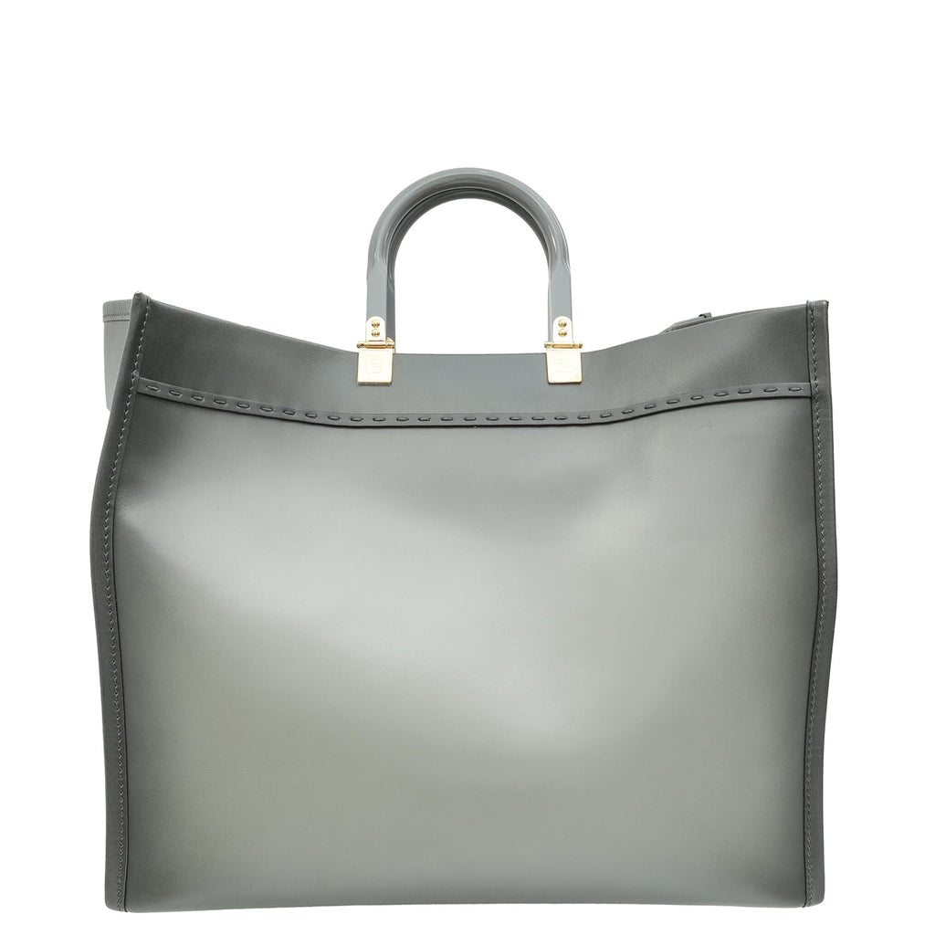 Fendi Bicolor Sunshine Large Tote Shopping Bag