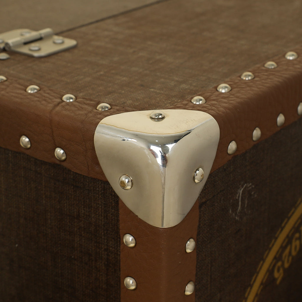 Fendi Brown Vintage Selleria Jewelry Holder Trunk Case