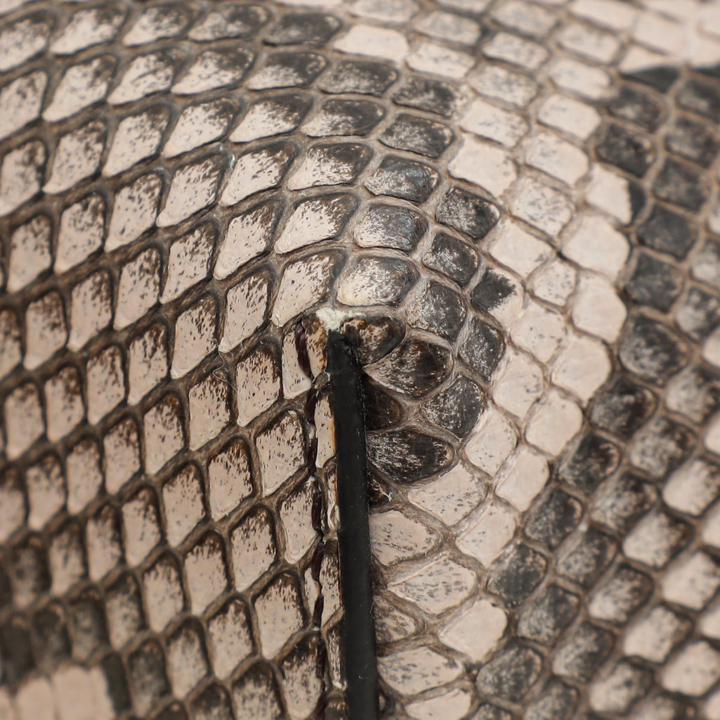 Fendi Natural Pink First Python Small Bag