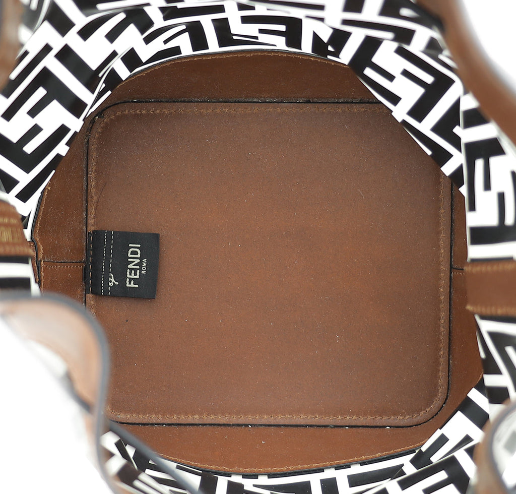 Fendi Bicolor Mon Tresor Grande Bucket Bag