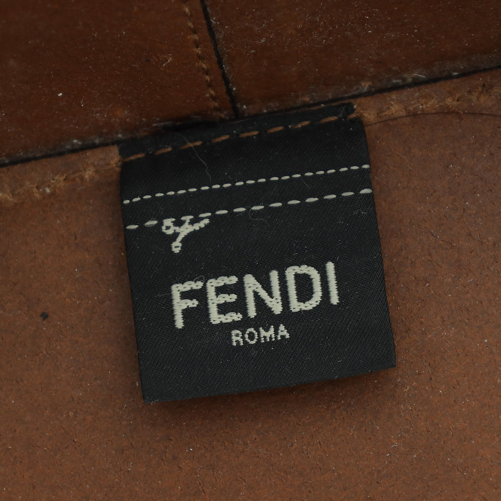 Fendi Bicolor Mon Tresor Grande Bucket Bag