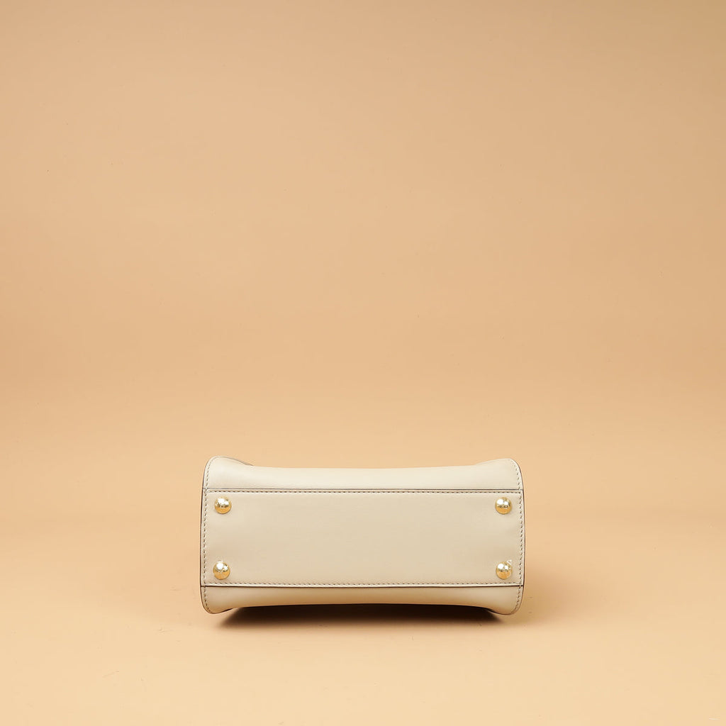 Fendi Beige Mini Peekaboo Bag
