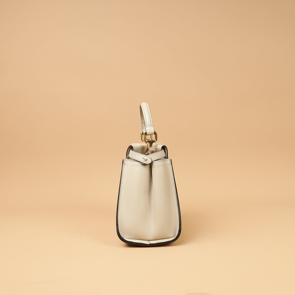 Fendi Beige Mini Peekaboo Bag