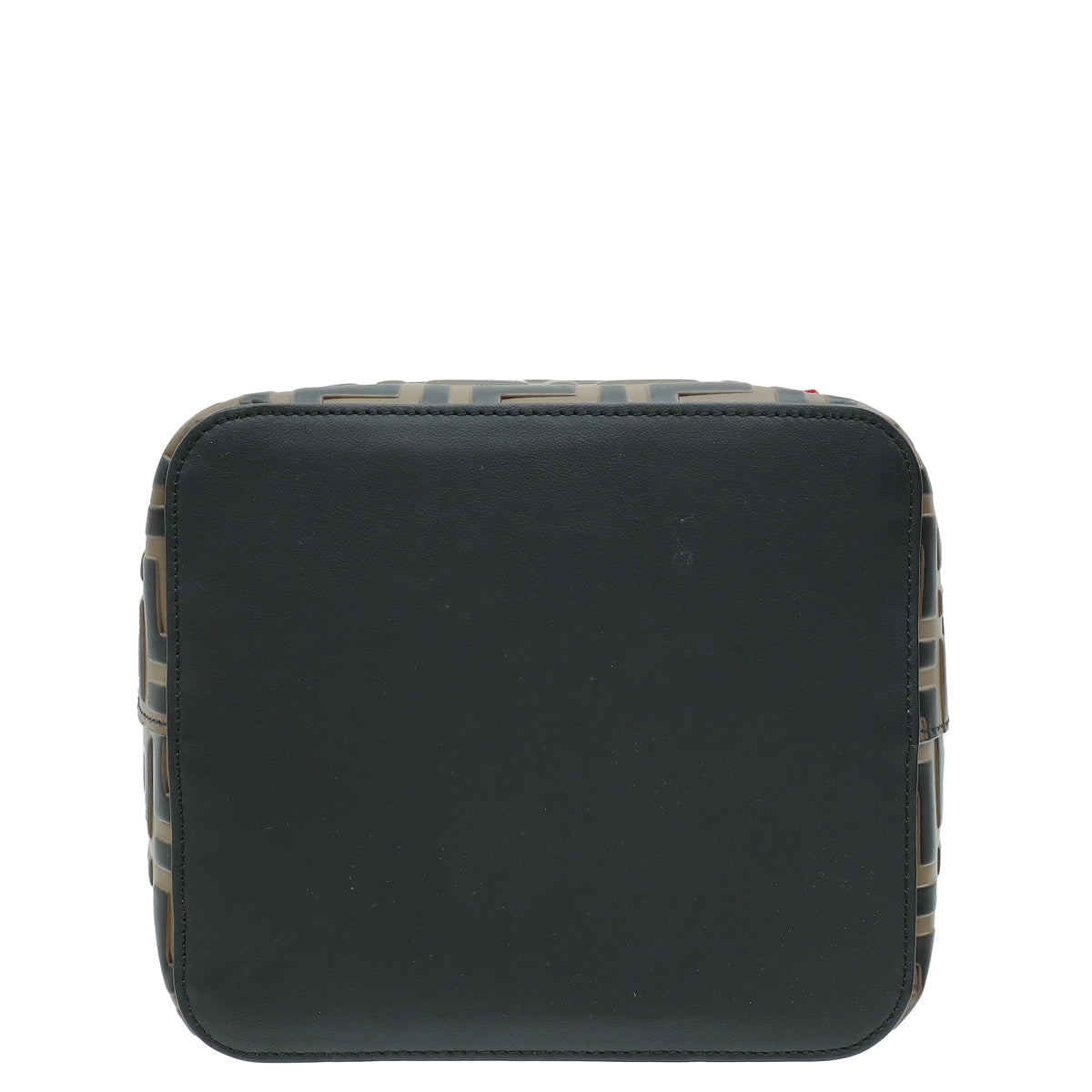 Fendi Bicolor FF Zucca Embossed Mon Tresor Small Bucket Bag