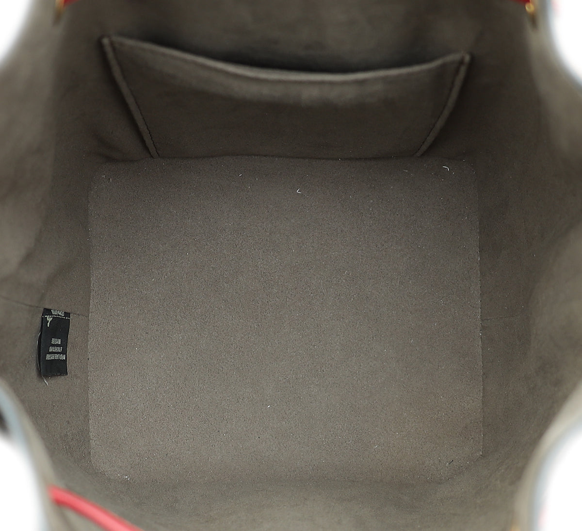 Fendi Bicolor FF Zucca Embossed Mon Tresor Small Bucket Bag