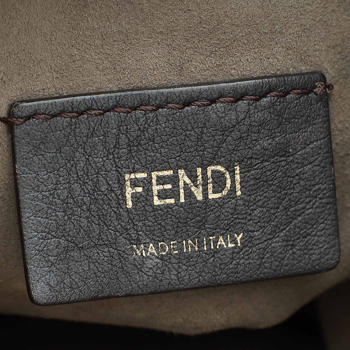Fendi Grey Mon Tresor Mini Bucket Bag