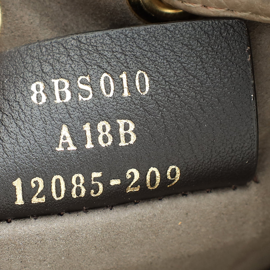 Fendi Grey Mon Tresor Mini Bucket Bag