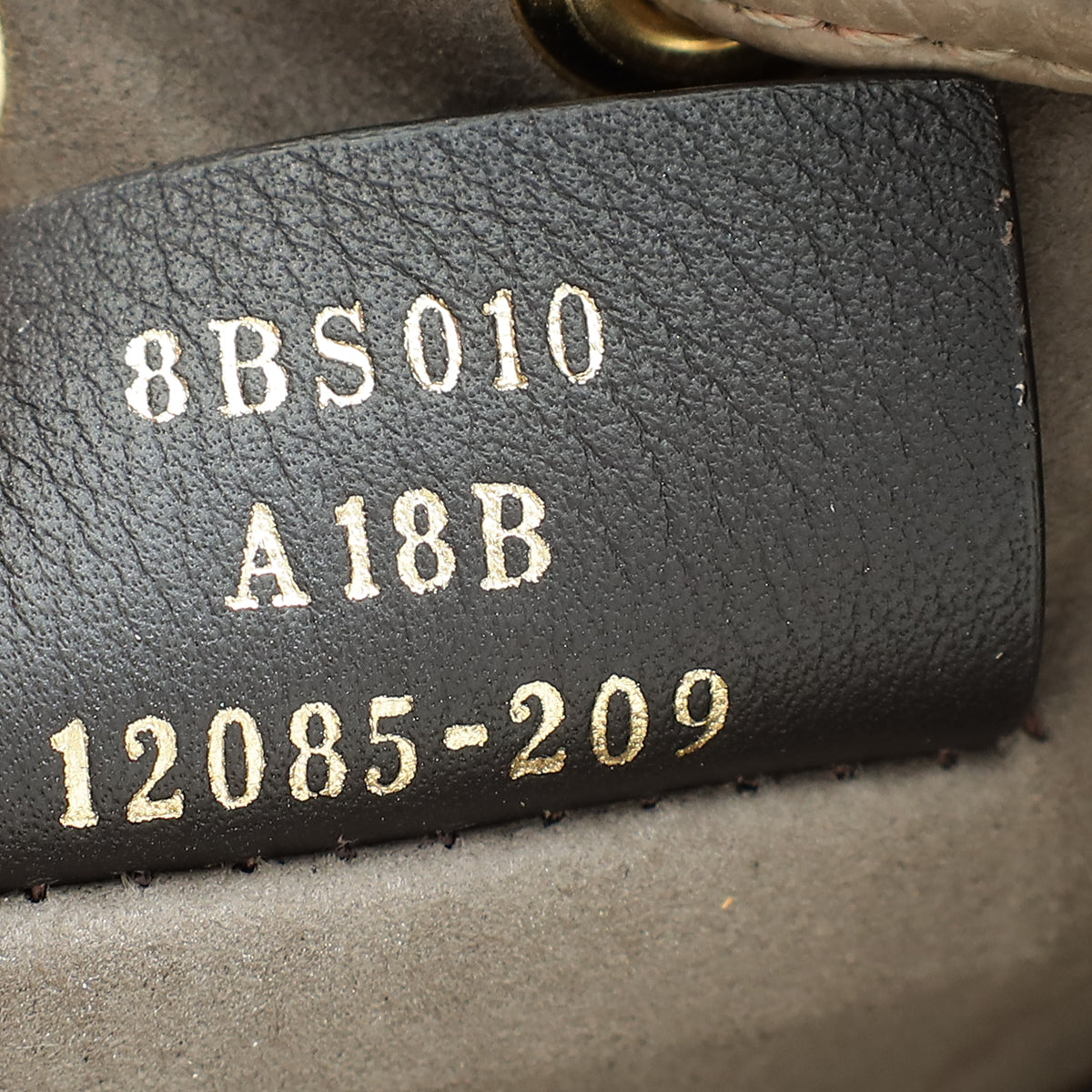 Fendi Grey Mon Tresor Mini Bucket Bag