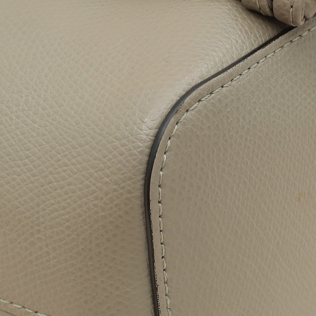 Fendi Grey Mon Tresor Mini Bucket Bag