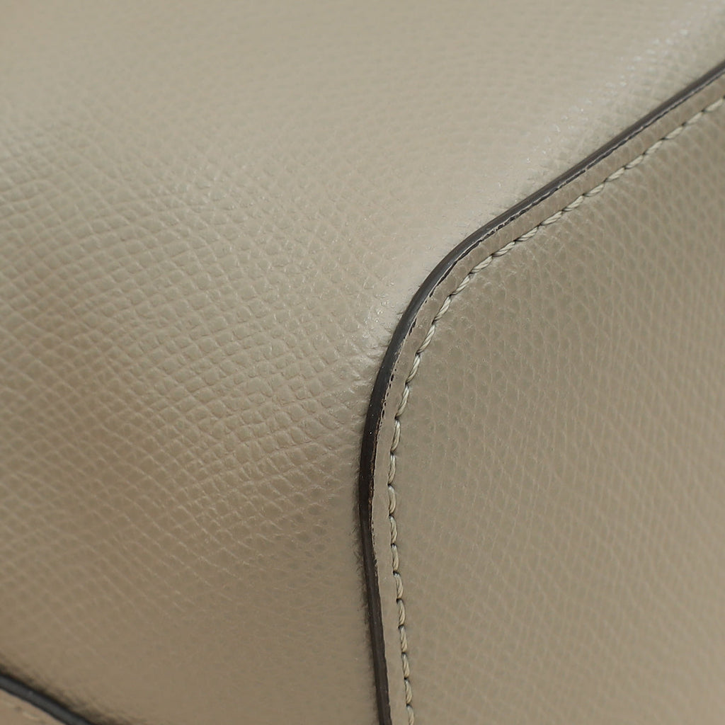 Fendi Grey Mon Tresor Mini Bucket Bag