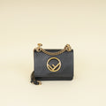 Fendi Black Kan I Small Shoulder Bag