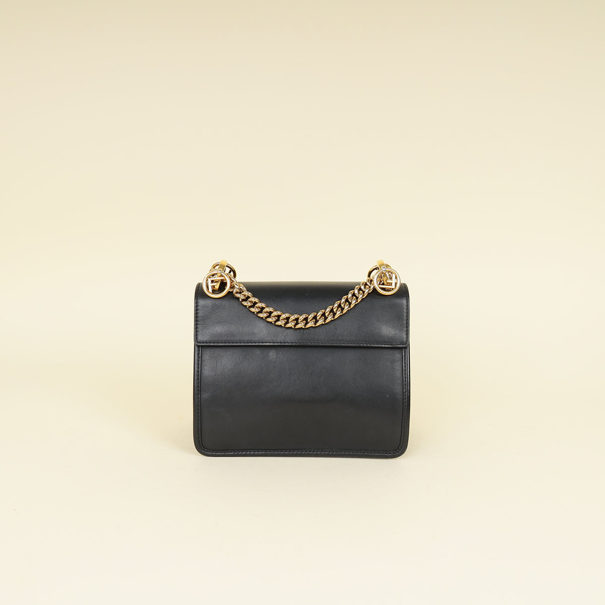 Fendi Black Kan I Small Shoulder Bag