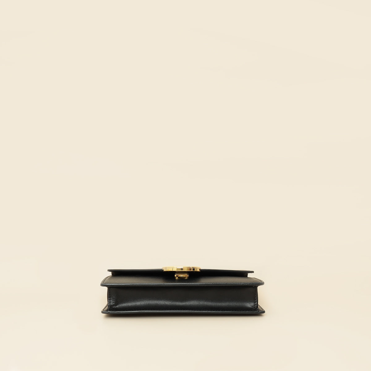 Fendi Black Medium Envelope Wallet on Chain