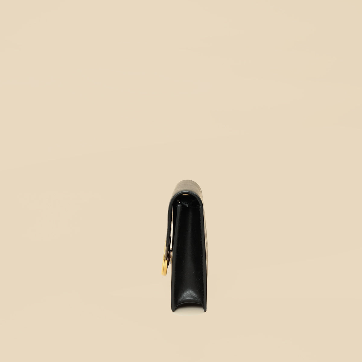 Fendi Black Medium Envelope Wallet on Chain