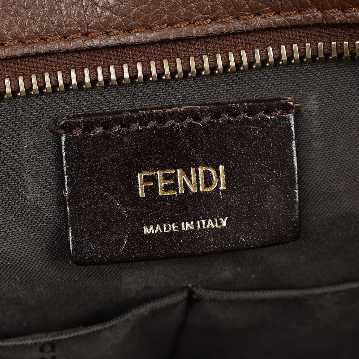 Fendi Tobacco Zucca Grand Shopping Bag