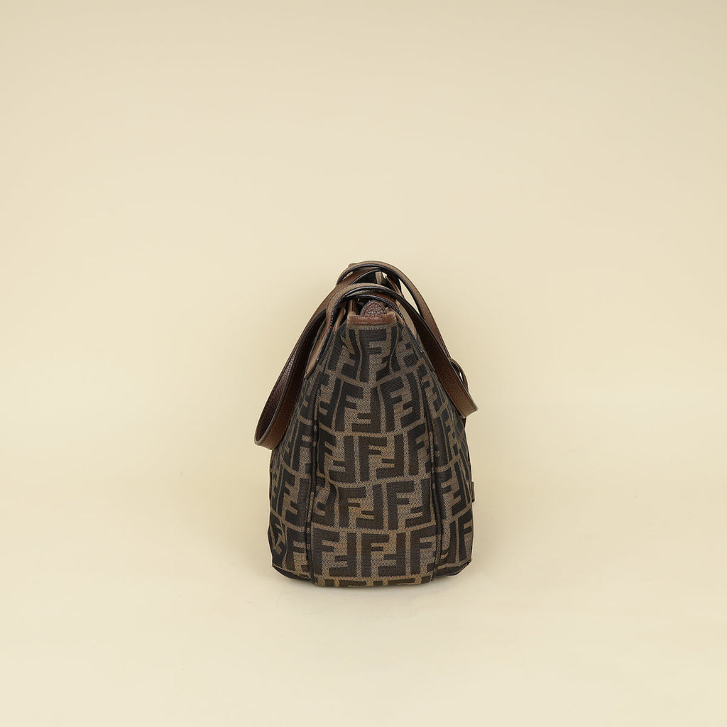 Fendi Tobacco Zucca Grand Shopping Bag