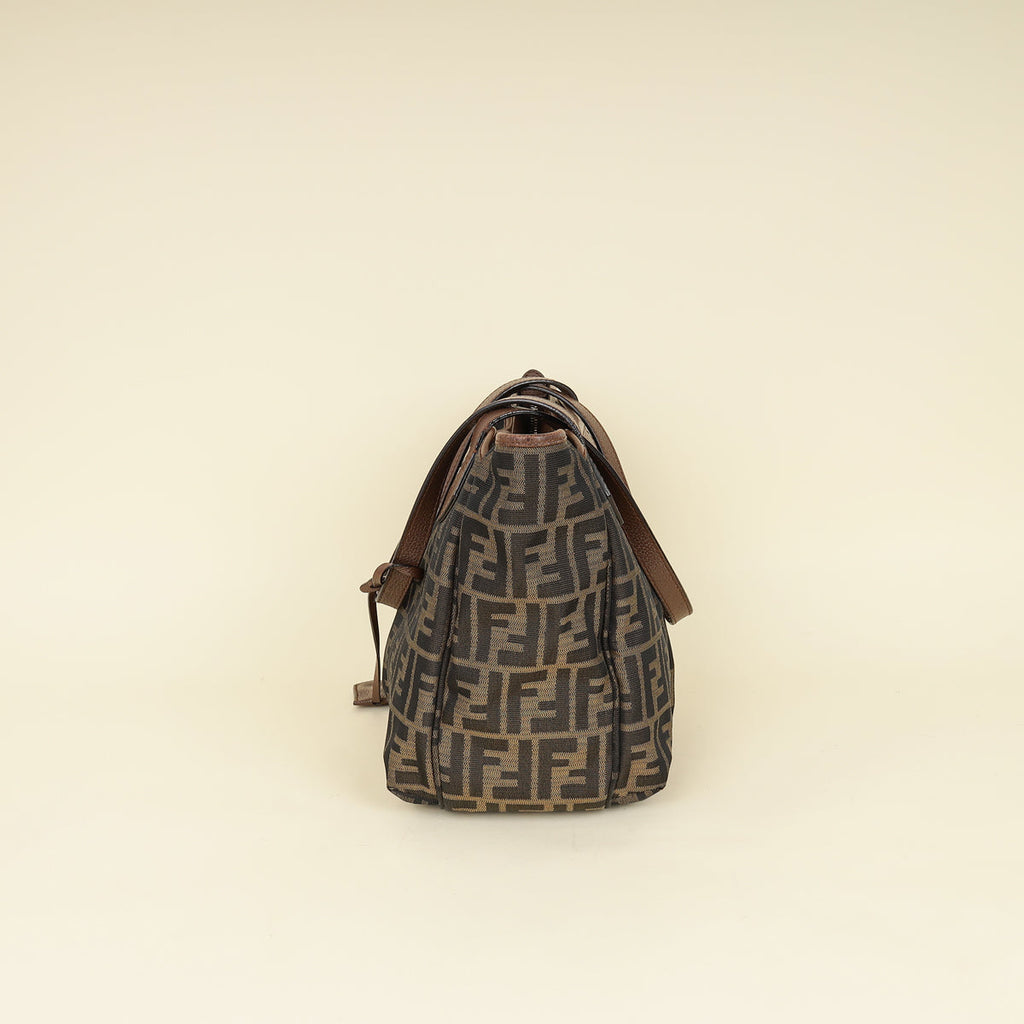 Fendi Tobacco Zucca Grand Shopping Bag