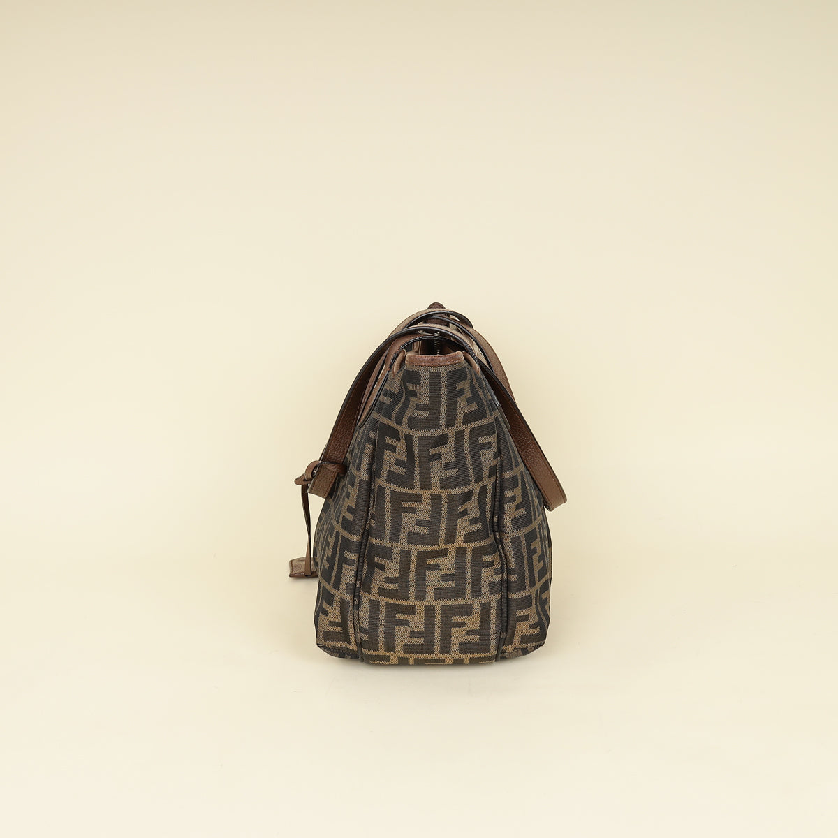 Fendi Tobacco Zucca Grand Shopping Bag